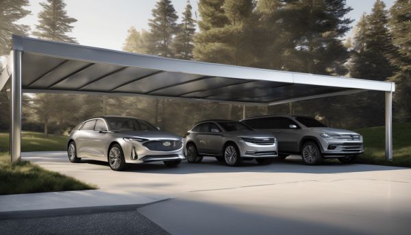 Carport alu 2 voitures : protégez vos véhicules avec style et durabilité